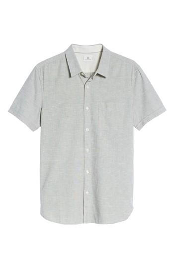 Men's Ag Pearson Regular Fit Short Sleeve Sport Shirt - Grey