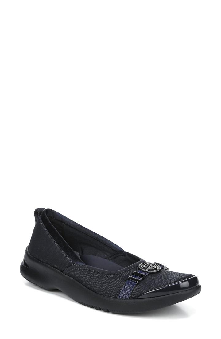 Women's Bzees Aspire Ballet Flat M - Blue
