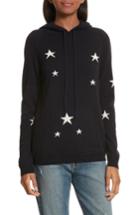 Women's Chinti & Parker Star Cashmere Hoodie - Blue