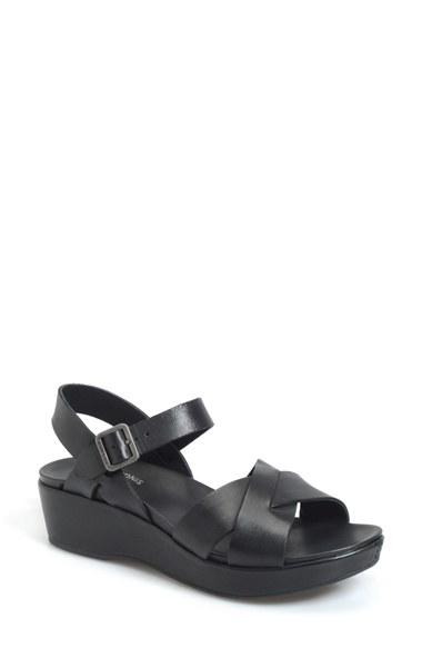 Women's Kork-ease 'myrna 2.0' Cork Wedge Sandal M - Black