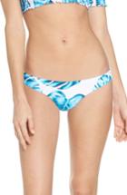 Women's Pilyq Ruched Teeny Bikini Bottoms - Blue