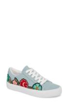 Women's Jessica Simpson Dessa Embroidered Sneaker .5 M - Blue