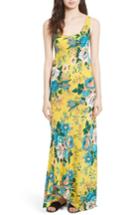 Women's Diane Von Furstenberg Silk Maxi Dress - Yellow