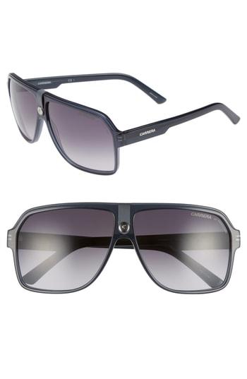 Men's Carrera 62mm Gradient Aviator Sunglasses - Grey