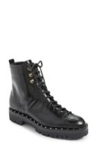 Women's Valentino Garavani Rockstud Combat Boot Us / 37eu - Black