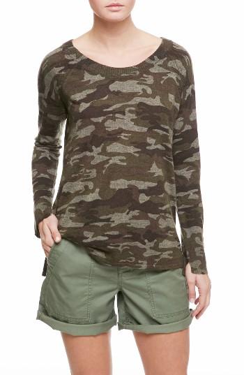 Women's Sanctuary Renee Camo Print Sweater