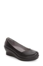 Women's Alegria Flirt Wedge Pump .5 M - Black