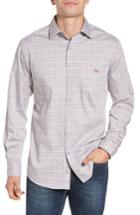 Men's Rodd & Gunn Woodlaw Original Fit Check Sport Shirt - Brown