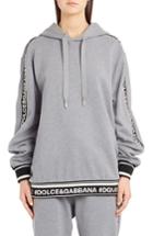 Women's Dolce & Gabbana Logo Tape Sweatshirt Us / 40 It - Grey