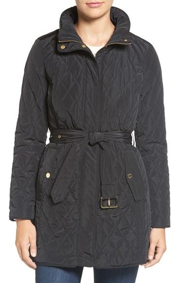 Women's Michael Michael Kors Quilted Jacket - Black