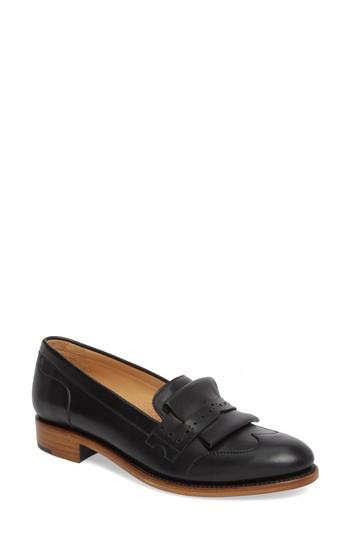 Women's The Office Of Angela Scott Mr. Dickie Loafer Us / 36eu - Black