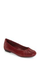 Women's Earth 'bellwether' Flat M - Burgundy