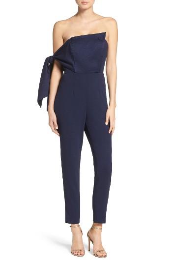 Women's Misha Collection Nezan One-shoulder Jumpsuit