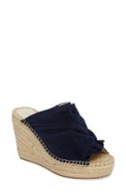 Women's Kenneth Cole New York Odele Espadrille Wedge M - Blue