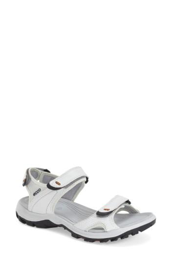 Women's Ecco 'offroad' Lightweight Sandal -8.5us / 39eu - White