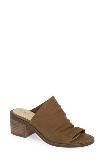 Women's Sole Society Tesiana Sandal M - Green