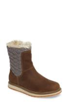 Women's Helly Hansen Seraphina Waterproof Boot With Faux Fur Trim M - Brown