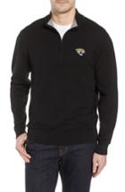 Men's Cutter & Buck Jacksonville Jaguars - Lakemont Fit Quarter Zip Sweater