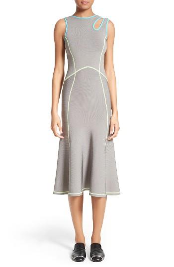 Women's Alexander Wang Strappy Knit Fit & Flare Dress