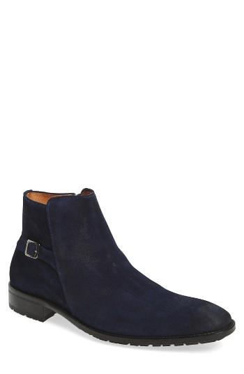 Men's Mezlan 'elva' Zip Boot M - Blue