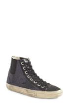 Women's Golden Goose V-star 1 Glitter High Top Sneaker