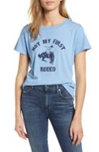Women's Sub Urban Riot Not My First Rodeo Tee - Blue