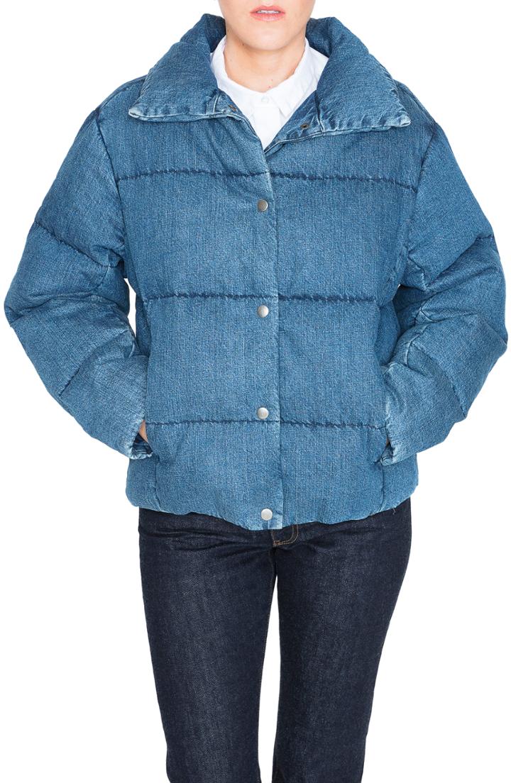 Women's Prps Denim Down Puffer Jacket
