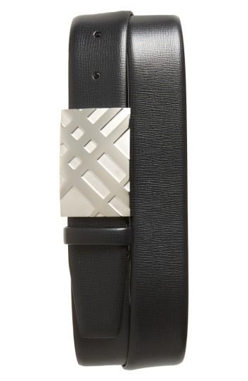 Men's Burberry Dean Leather Belt