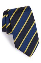 Men's Gitman Stripe Silk Tie, Size - Blue
