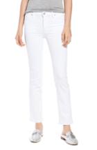 Women's Hudson Jeans Nico Ankle Straight Jeans - White