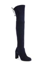 Women's Stuart Weitzman Finland Over The Knee Boot M - Blue