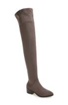 Women's Steve Madden Gabriana Stretch Over The Knee Boot .5 M - Grey