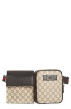 Men's Gucci Band Belt Bag - Beige