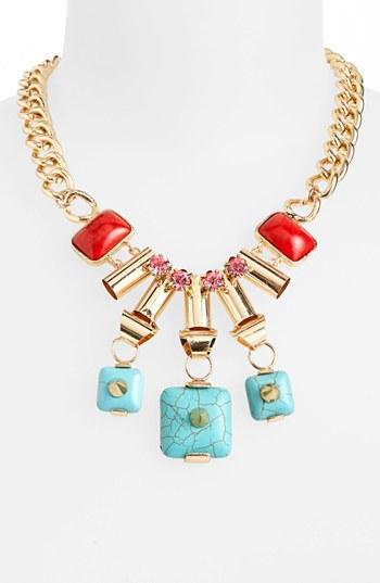 Topshop Charm Collar Necklace