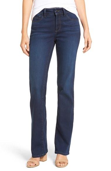 Women's Nydj 'barbara' Stretch Bootcut Jeans - Blue