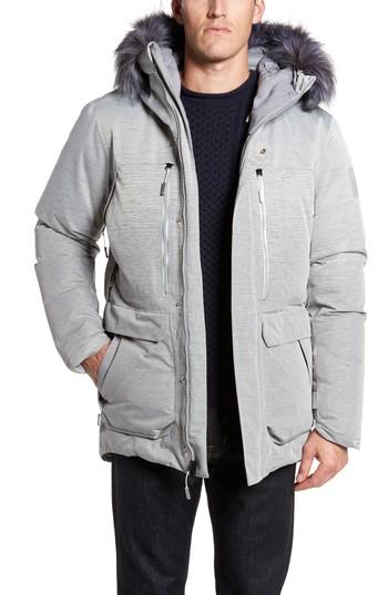 Men's The North Face Cryos Expedition Gore-tex Parka - Grey