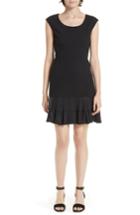 Women's Rebecca Taylor Honeycomb Fit & Flare Dress - Black