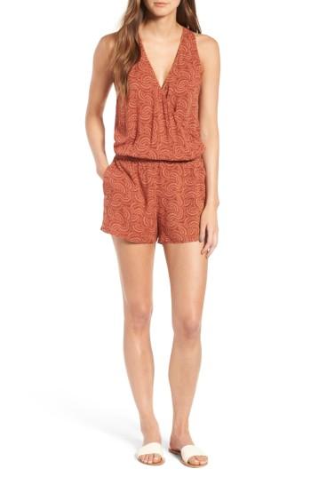 Women's Hinge Wrap Front Romper