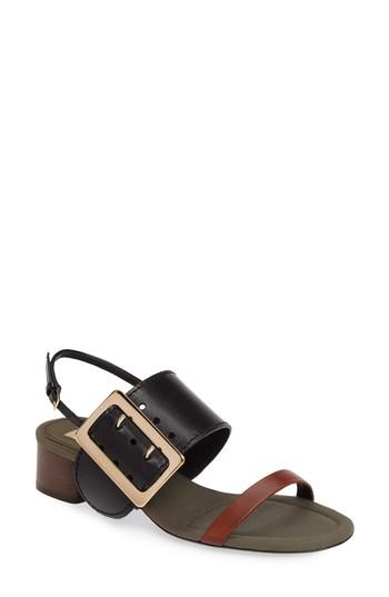 Women's Burberry Sawley Sandal Us / 37eu - Black