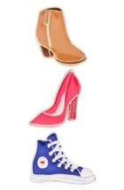 Women's Berry Shoe Pack Of 3 Pins