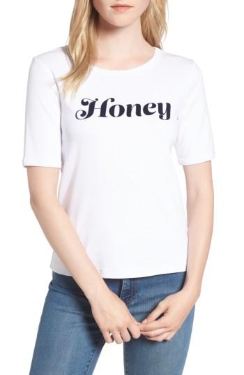 Women's Draper James Honey Tee - White