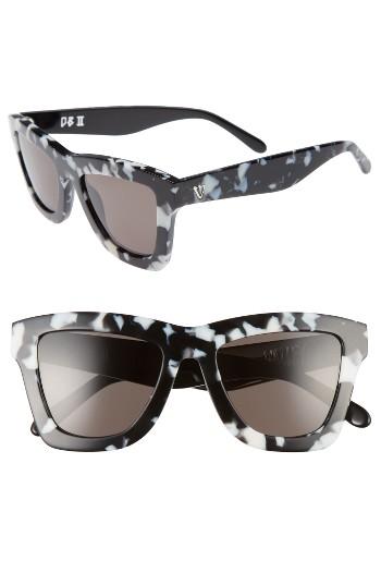 Women's Valley Db Ii 50mm Retro Sunglasses -