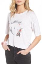 Women's Treasure & Bond Graphic Slub Tee - White