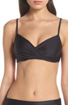 Women's Lenny Niemeyer Ruched Bikini Top - Black