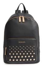Michael Kors Large Wythe Studded Leather Backpack -