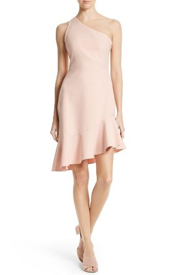 Women's Cinq A Sept Stella Asymmetrical One-shoulder Dress - Green