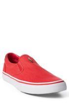 Men's Polo Ralph Lauren Thompson Slip-on D - Red