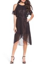 Women's Ali & Jay You Can't Handle All This Sparkle Cold Shoulder Dress - Black