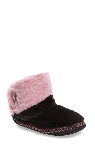 Women's Bedroom Athletics Audrey Faux Fur Slipper Bootie