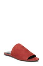 Women's Via Spiga Heather Slide Sandal M - Red